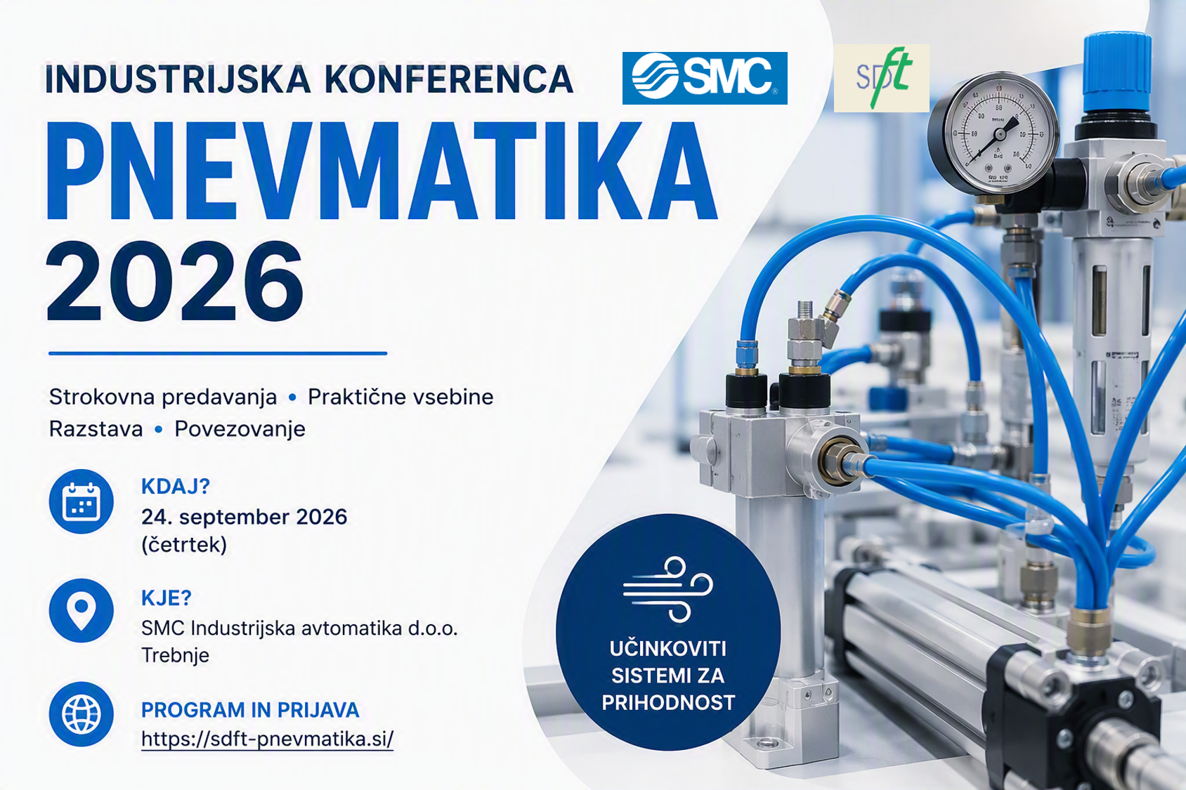 Udeležba na konferenci v pnevmatiki